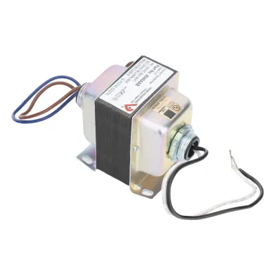 Transformador de Control / Primario 120 VCA / Secundario 24 VCA / 40 VA / Protección Inherente / Clase 2 / 2 Hubs Roscados y Base / UL y CE