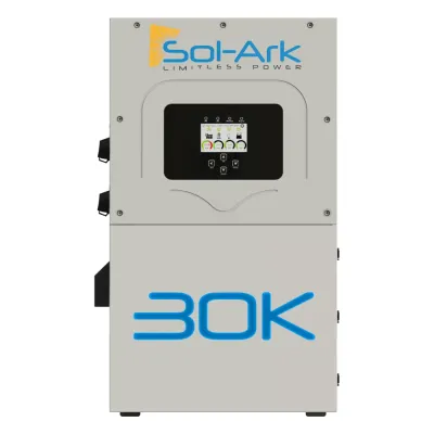 Inversor Hibrido Interactivo SOL-ARK, 30 Kw, 220 Vcc, 3 Fases, IP65, 160-500 Vcc baterias
