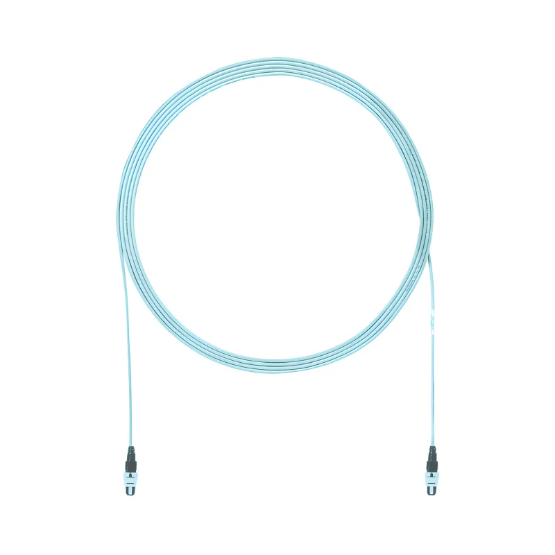 Cable de Interconexión de 12 Fibra Ópticas Multimodo OM4, Con Conector Pan-MPO Hembra - Hembra, Polaridad A, LSZH, de 26 Metros (85.30 Pies)
