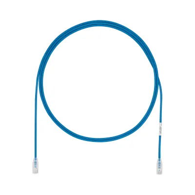 Cable de Parcheo UTP Cat6A, CM/LSZH, Diámetro Reducido (28AWG), Color Azul, 13 Metros (42.65 Pies)