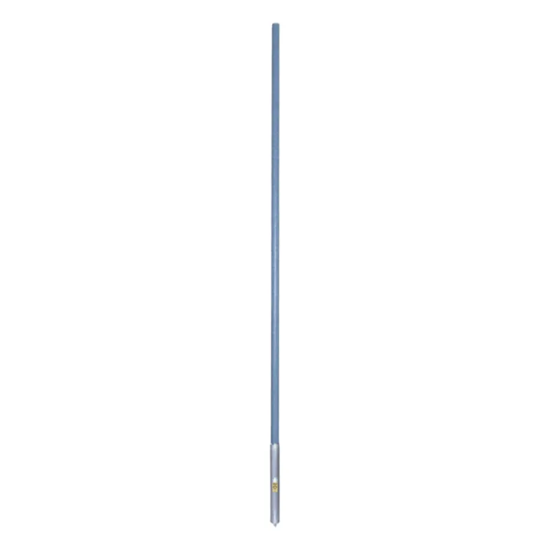 Antena Colineal "Aurora", Omni de Fibra de Vidrio para Base, 380-430 MHz, 9 dBd, 500 Watt, Uso Rudo, Bajo PIM, DIN 7-16 Hem, Inclinación "Tilt" 2°.