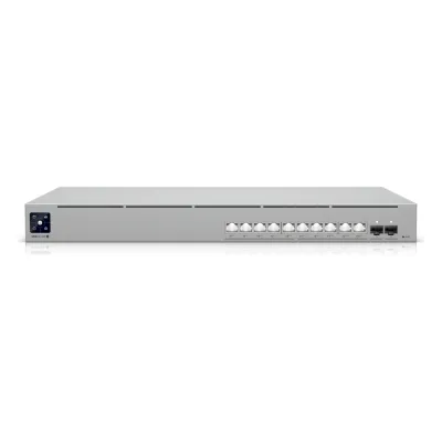 USW Pro XG 10 PoE Switch PoE+++ Capa 3 Etherlighting™ de 10 Puertos 10GbE (Todos PoE+++) y 2 Puertos SFP+ con Disponibilidad PoE de 400W