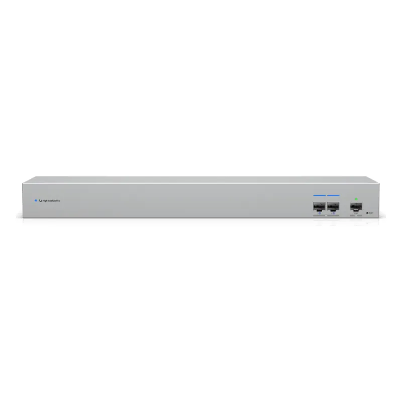 UniFi USW-WAN – Switch WAN Capa 2 con Uplinks SFP+ 10G, Puerto RJ45 GbE y Alimentación CA Redundante para Alta Disponibilidad con UniFi Gateways en Modo Shadow (Rack 1U)