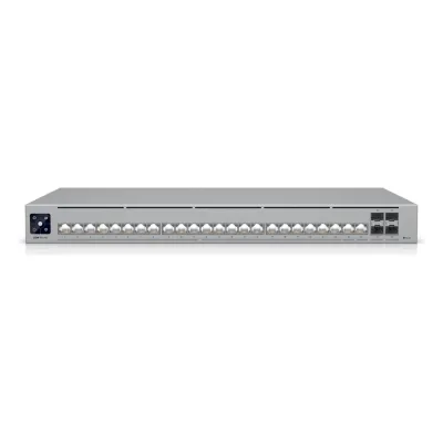 UniFi Switch Pro HD Capa 3, 24 puertos Etherlighting / (22) puertos 2.5 GbE, (2) puertos 10GbE, (4) puertos 10G SFP+