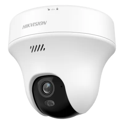 Turret PT IP 3 Megapixel (2K) Megapixel / Lente 2.8 mm / Dual Light (10 mts IR + 10 mts Luz Blanca) / Wi-Fi 6 / Interior / ACUSENSE / dWDR / H.265 / Audio Bidireccional (Micrófono y Bocina) / 5 VCD