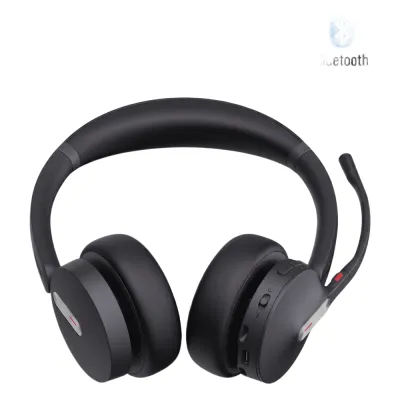 Auriculares mono Yealink BH70 edición UC / Bluetooth 5.3 con adaptador USB-C y USB-A / 35 horas de conversación / Cancelación de ruido con 3 micrófonos
