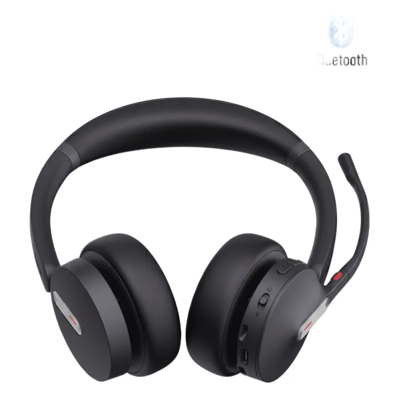 Auriculares mono Yealink BH70 edición UC / Bluetooth 5.3 con adaptador USB-C y USB-A / 35 horas de conversación / Cancelación de ruido con 3 micrófonos