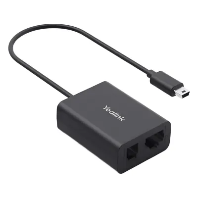 Adaptador EHS Para Diademas Inalámbricas DECT de Yealink Compatible con diversas marcas de Telefonos IP