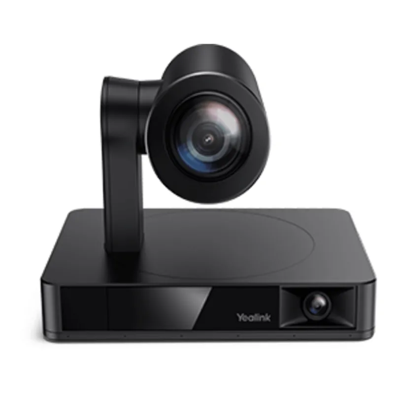 Cámara Yealink UVC86 4K Inteligente con Seguimiento Automático por Voz para Salas de Gran Tamaño