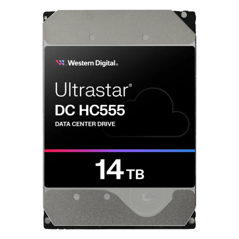 Disco Duro Empresarial WD Ultrastar HC555 14 TB | SATA 6Gb/s | 7200 RPM | 3.5"