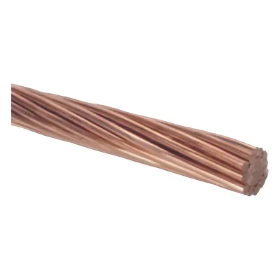 100 m / 10 AWG / Cable Eléctrico / Cobre Desnudo