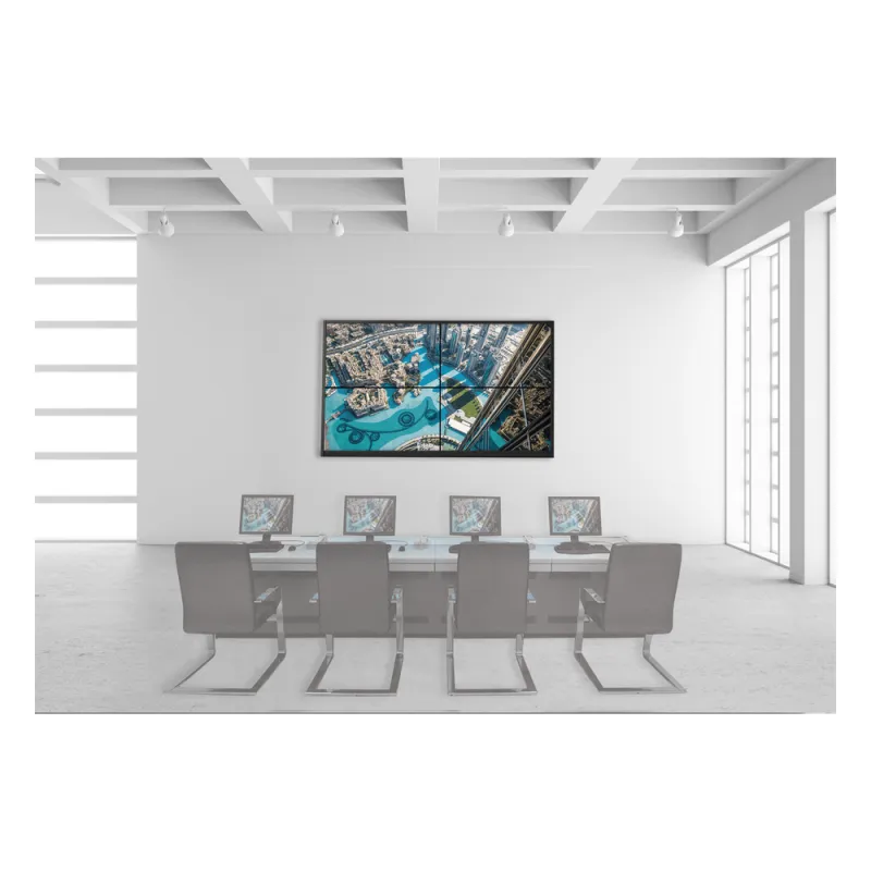 Kit Videowall 2X2 / Incluye 4 Pantallas de 55" / Decoder / Base de Pared / Accesorios de Instalación