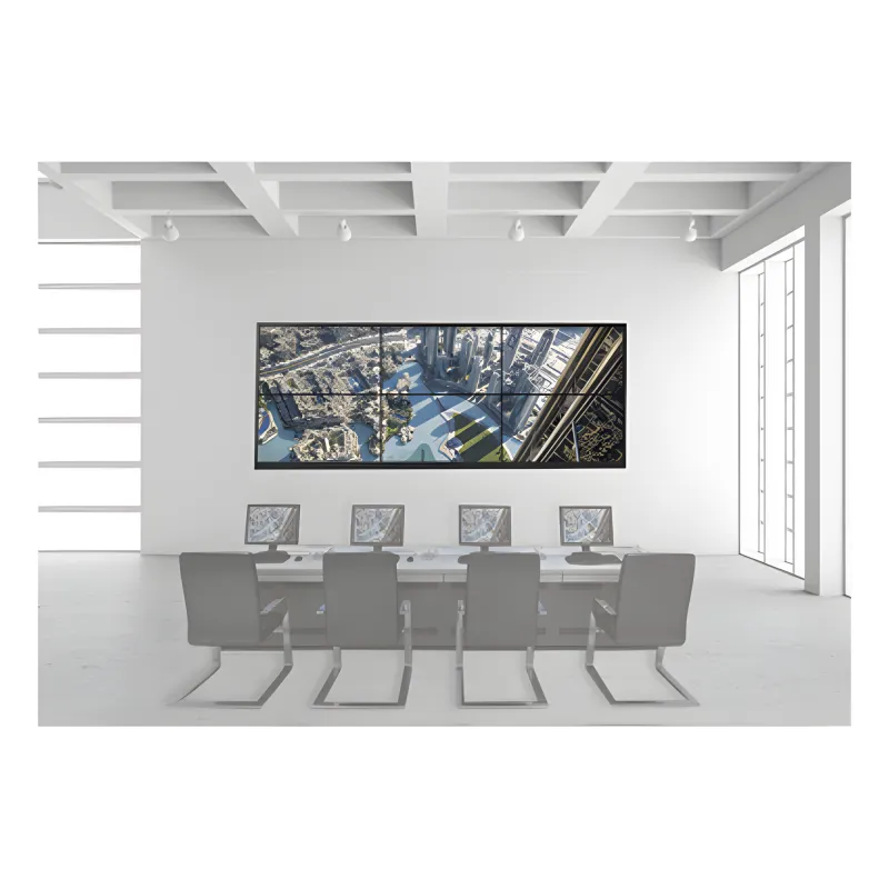 Kit Videowall 3X2 / Incluye 6 Pantallas de 55" / Decoder / Base de Piso / Accesorios de Instalación