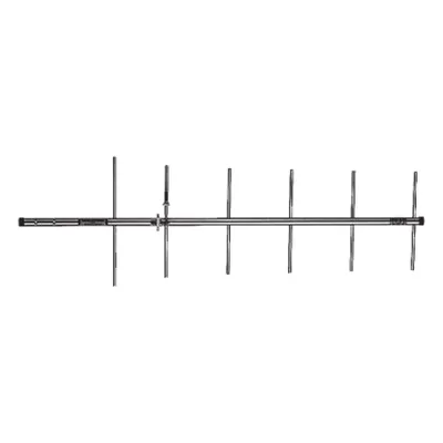 Antena Yagi Direccional para Base, 150-174 MHz, 10.2 dB de ganancia, 6 elementos, 250 Watt.