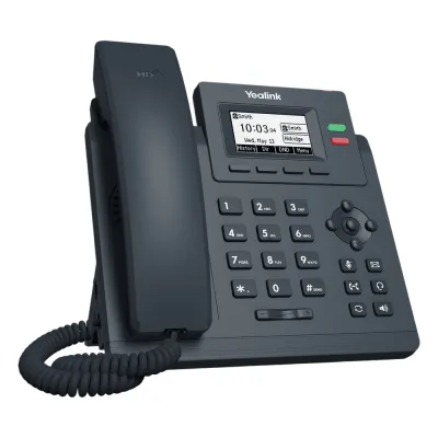 Teléfono IP Empresarial Yealink SIP-T31G con 2 Líneas SIP y Doble Puerto Gigabit Ethernet