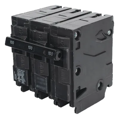 Interruptor automático enchufable tipo QP 3 polos, 100 amp.