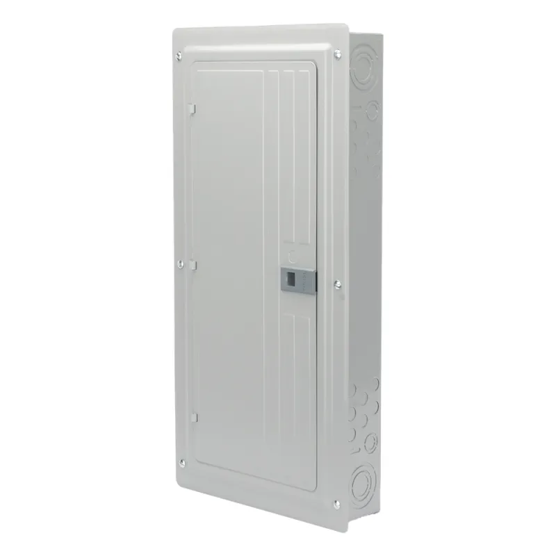 Centro de carga trifásico 3 Fases, 4 Hilos para interruptores QP, de 24 polos - 42 circuitos, 120/240vca, Barras de aluminio 200 Amp, Nema 1, uso interior. Incluye tapa.