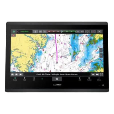Plotter de Navegación Marina GPSMAP® 1623 / Pantalla Táctil FHD IPS 15.6" / GPS + GLONASS + Galileo / Compatible con NMEA 2000 y 0183 / IPX7 / 2 Tarjetas microSD / 5000 Waypoints / 50 Tracks Guardados / 100 Rutas / Compatible con AI