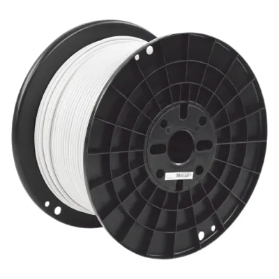 Bobina de Cable UTP de 4 Pares, Cat6A, 23 AWG, CMP (Plenum), Color Blanco, 305 Metros (1000 Pies)