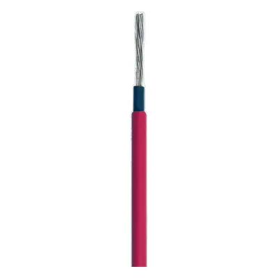 Cable Fotovoltaico Rojo/ Cobre Estañado / 4 mm² (12 AWG) / 2000V / Rollo de 25 m / / UL 4703 y TUV