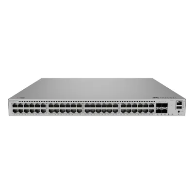 Switch eKit Distribución/Core MultiGigabit PoE+ Capa 3 / 48 puertos PoE+ 2.5 Gbps + 4 SFP+ / iStack / PoE Perpetuo (360 W) / Libre de Licenciamiento
