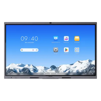 Pantalla Interactiva Touch de 86" Android 16 / Asistentes IA / Google Suite Preinstalado con Certificación EDLA / Cámara Web 8 MP / Resolución 4K / Bocinas Integradas / Entradas HDMI y VGA / Incluye 2 Lápices para Escribir