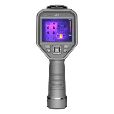 M31T - Cámara Termográfica Portátil Dual / Super IR 768 x 576 / Lente Óptico (8 Megapixel) / WiFi / IP54 / Ranura MicroSD hasta 64 Gb / Hasta 4 Horas de Funcionamiento Continuo
