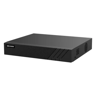 NVR 8 Megapixel (4K) (Compatible con Cámaras ACUSENSE) / 4 canales IP / 4 Puertos PoE+ / 1 Bahía de Disco Duro / Salida de Vídeo en 4K / 300 Metros PoE Modo Extendido