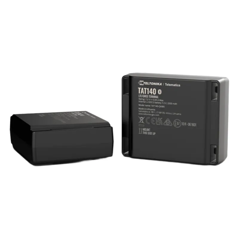 Rastreador GPS de Activos / 4G LTE (CAT 1) con Respaldo 2G / GNSS Multiconstelación / Bluetooth LE / Batería 2200 mAh de Larga Duración / IP68 / Precisión Menor a 2.5 m
