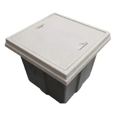 Registro Eléctrico para uso Peatonal 60x60x40 cm, Resistencia 3 Toneladas