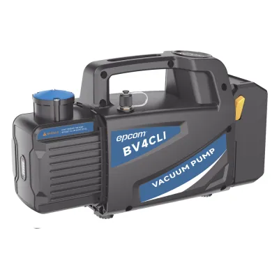 Portátil | Requiere Cargador DC18RC, Batería BL1830B y Adaptador CB-A2 | Autonomía de referencia 45-60 min ( batería de 4.0 Ah ) | Caudal 4 CFM | Vacío Final 150 Micrones | Capacidad Aceite 330 mL | Compatible refrigera