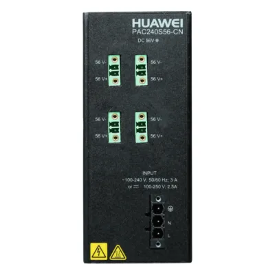 Fuente de alimentación para Riel DIN / Entrada 100-240 VCA / Salida 56 VCD / 240 W / Para Switch S210I-8P4SX