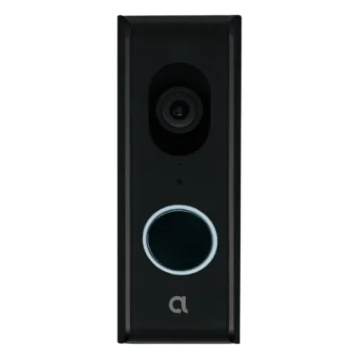 Videoportero IP ALULA / 1080P HD / 2MP / 140° Campo Visión / Visión Nocturna 4.9 m (16 ft) / Audio Bidireccional / IP55 / Wi-Fi 2.4GHz / Micro SD 128GB