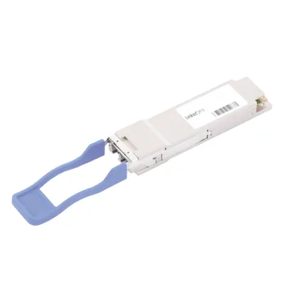 Transceptor Óptico QSFP28 (Mini-Gbic) / Monomodo 1310 nm / 100 Gbps / 100GBASE-LR4 / Conectores LC/UPC Dúplex / DDM / Hasta 40 km