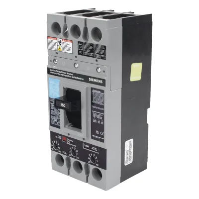 Interruptor Termomagnético 600V 3X150A, Con zapatas principales.