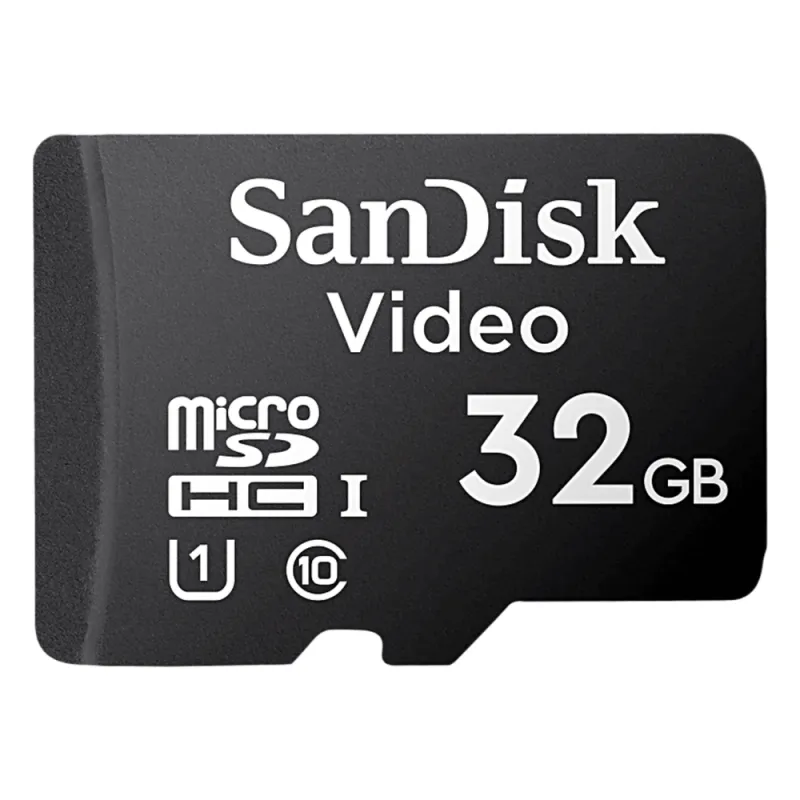 Memoria microSD SanDisk 32GB / Alta Resistencia / Videovigilancia / Clase 10