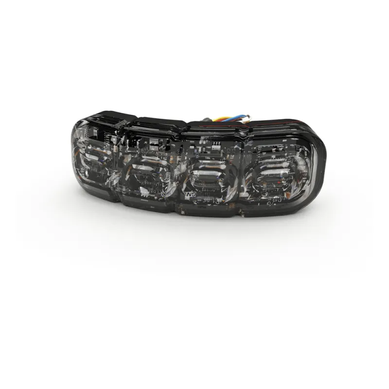 Luz Perimetral Flexible 8 LED color Rojo/Azul