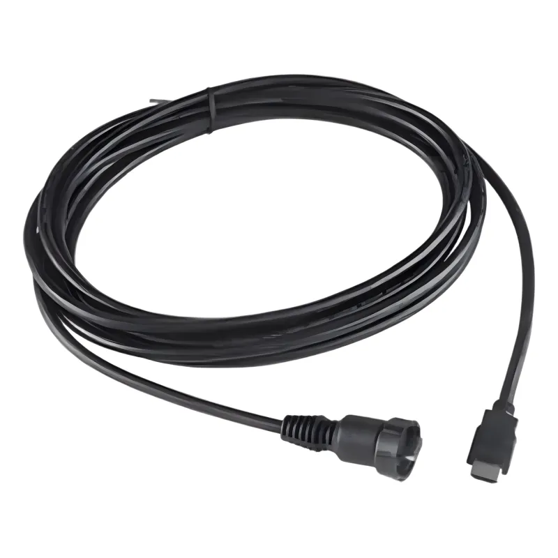 Cable HDMI Náutico Garmin / 4.5 Metros (14.76 Pies) / Full HD 1080p / Resistente al Agua IPX8 / Audio y Video / Para Dispositivos Náuticos Garmin Compatibles