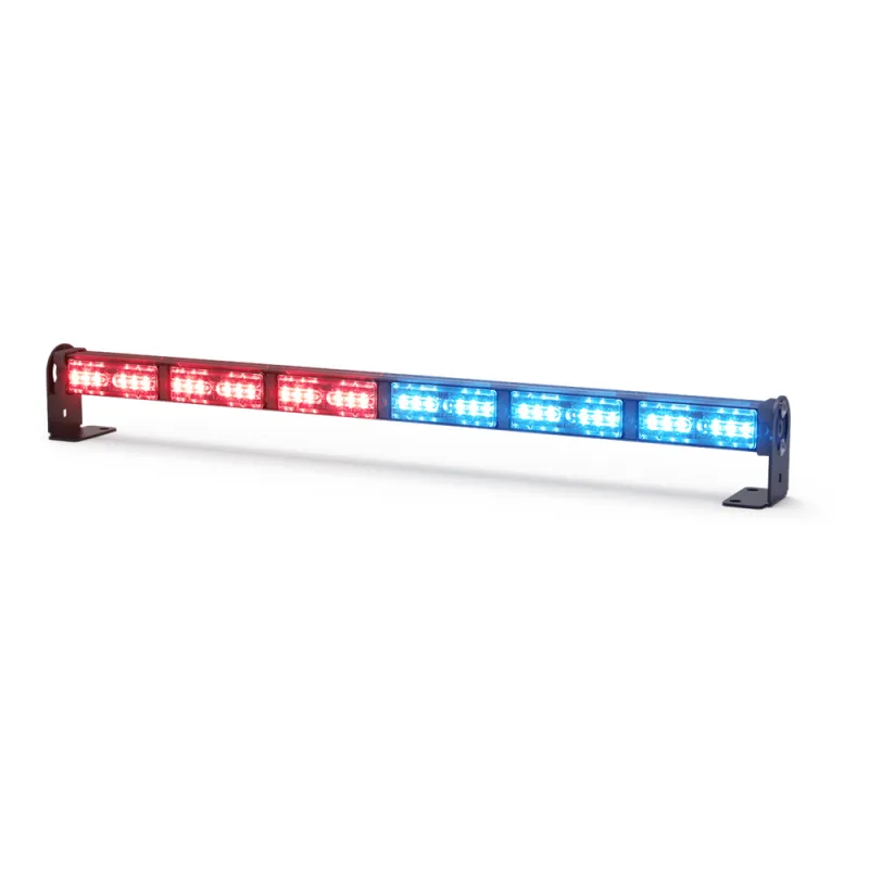 Barra para Tumbaburros de 108 LED de 6 Modulos Rojo/Azul/Blanco, 26 Pulgadas, Necesario CZMATSIBSYS
