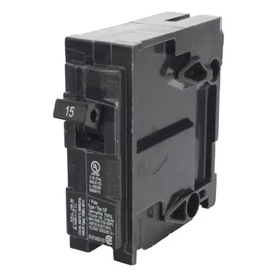 Interruptor automático enchufable tipo QP 1 polo, 15 amp.