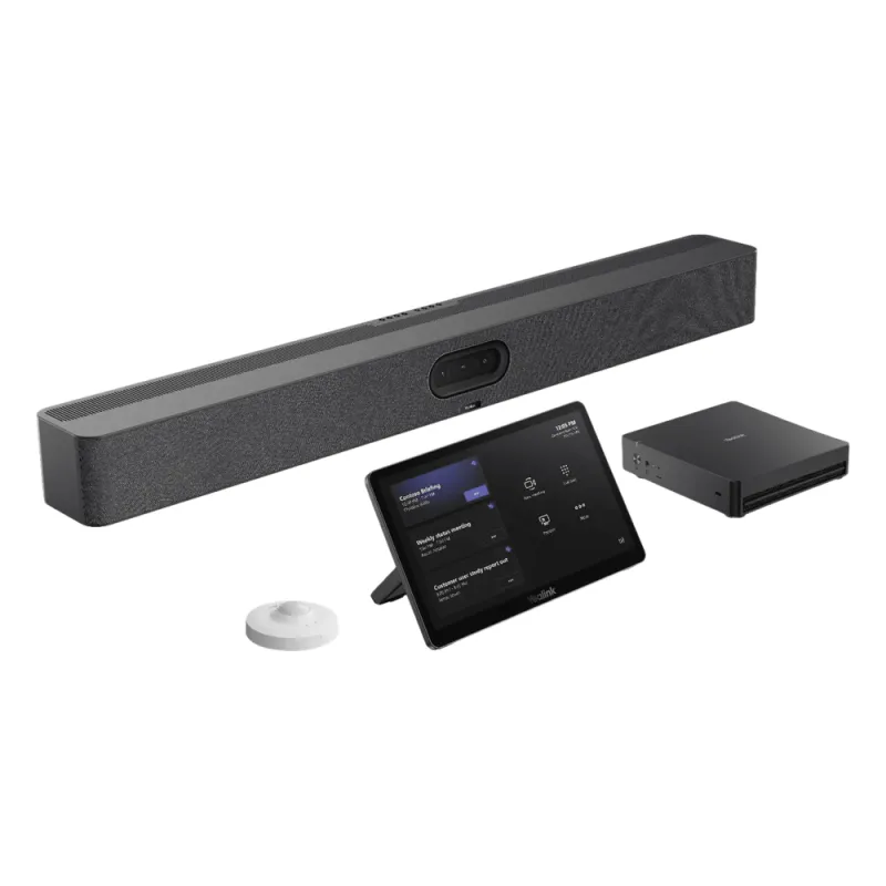 Sistema de Videoconferencia Yealink MVCS50 para Salas Medianas Y Grandes con Seguimiento Automático y Audio Profesional.
