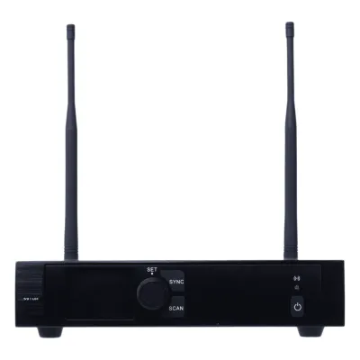 Receptor Inalámbrico Un Canal EP-591U | Transmisión Digital U-Band 540-690 MHz | Modulación PI/4-DQPSK | Pantalla TFT-LCD 2.2" | Salida Balanceada y Desbalanceada | Encripción de Audio | Escaneo de Frecuencia