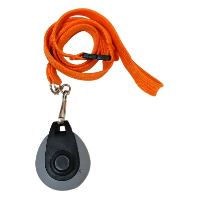 Colgante con Botón de Alarma Inalámbrico NX0130/B / Radio Frecuencia 868.30 MHz / Comunicación Bidireccional / Alcance 75 m / Batería CR2354 Duración 2-4 Años / IP65 / Indicador LED Bicolor / Anti-Estrangulamiento