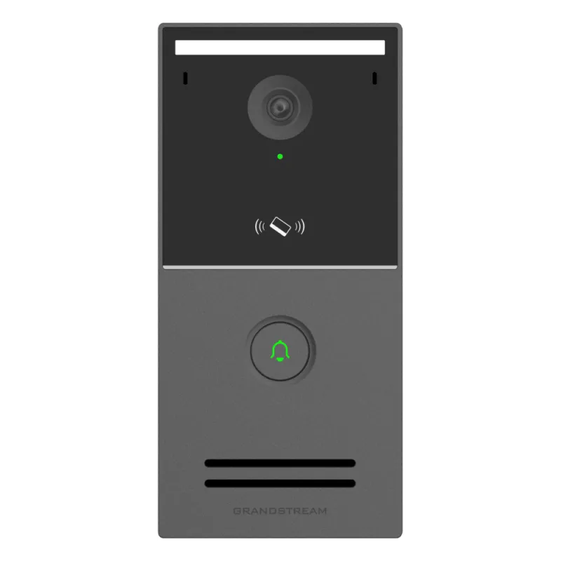 Videoportero IP Inteligente GDS3727 / Wi-Fi 6 de doble banda / 2K Ultra HD 4MP / IA ISP con Análisis de Comportamiento / 127° Campo de Visión / Múltiples Métodos de Apertura (PIN, IC/ID, NFC, BLE, QR) / IP66 IK07 (Pl&aacute
