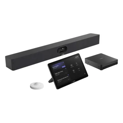 Sistema de Videoconferencia MVC‑S40‑C5U de Yealink para Salas Pequeñas y Medianas con Microsoft Teams Nativo, RoomSensor Inteligente y Control Táctil Avanzado