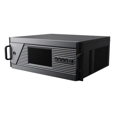 Chassis Controlador de Video Wall / 12 Slots / 4U Rack / 4K Ultra HD / Hot-Swappable / Touch LCD 7" / Genlock Sync / 8 Videowalls / 128 Escenas