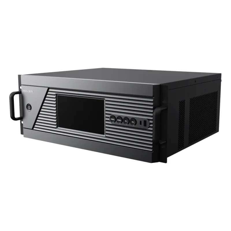 Chassis Controlador de Video Wall / 12 Slots / 4U Rack / 4K Ultra HD / Hot-Swappable / Touch LCD 7" / Genlock Sync / 8 Videowalls / 128 Escenas