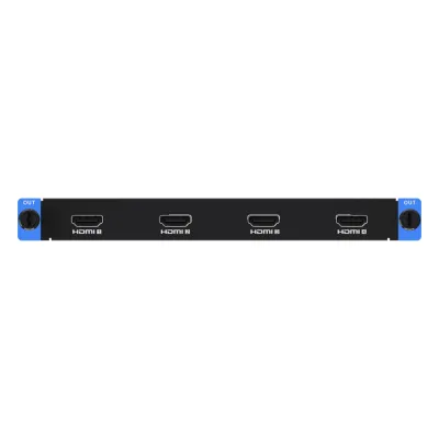 Tarjeta de Salida HDMI 4 Canales / 4K por Puerto / HDMI 1.4 / Audio HDMI / 2.6 MP por Puerto / Compatible Serie C66S
