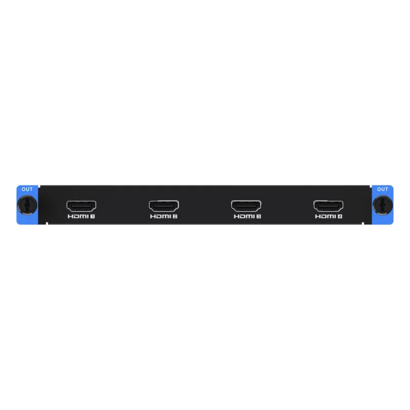 Tarjeta de Salida HDMI 4 Canales / 4K por Puerto / HDMI 1.4 / Audio HDMI / 2.6 MP por Puerto / Compatible Serie C66S