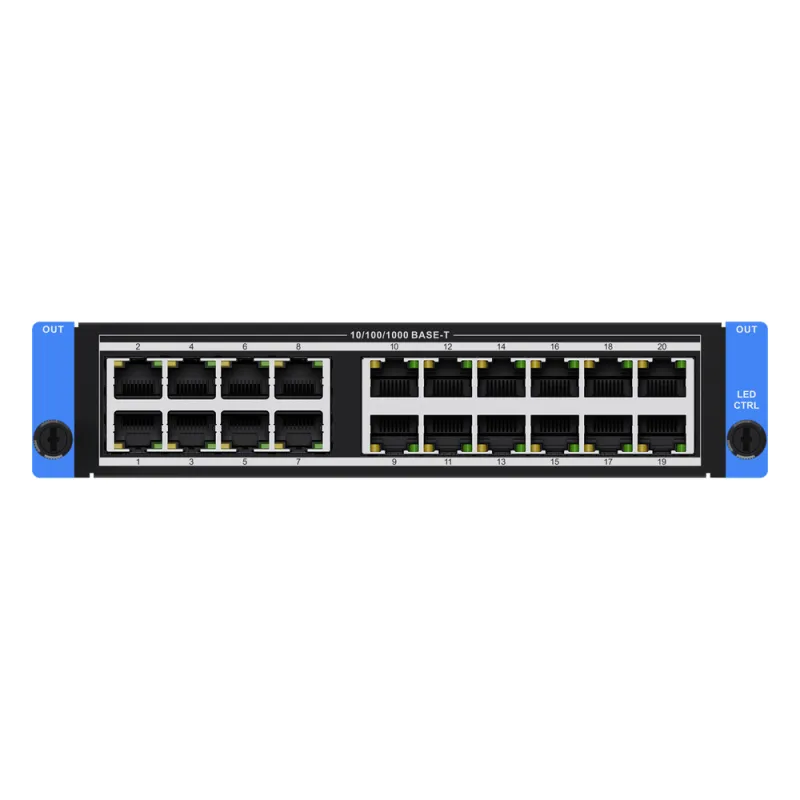Tarjeta de Salida LED 20 Puertos Ethernet / 4K HDR10 / 10.4 MP / 16 Capas / Modos Mini y Estándar / Compatible Serie C66S